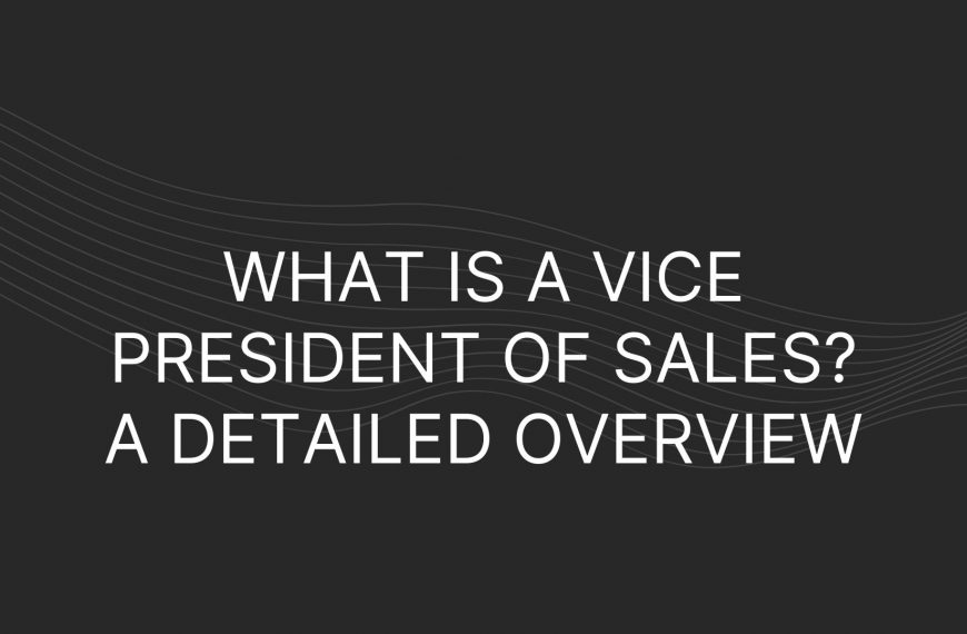 Vice President of Sales
